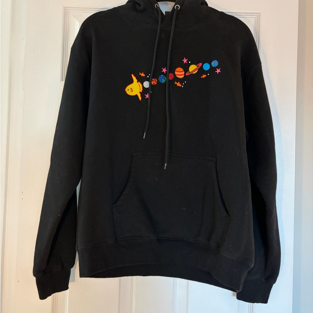 Black Graphic Women's Sweater